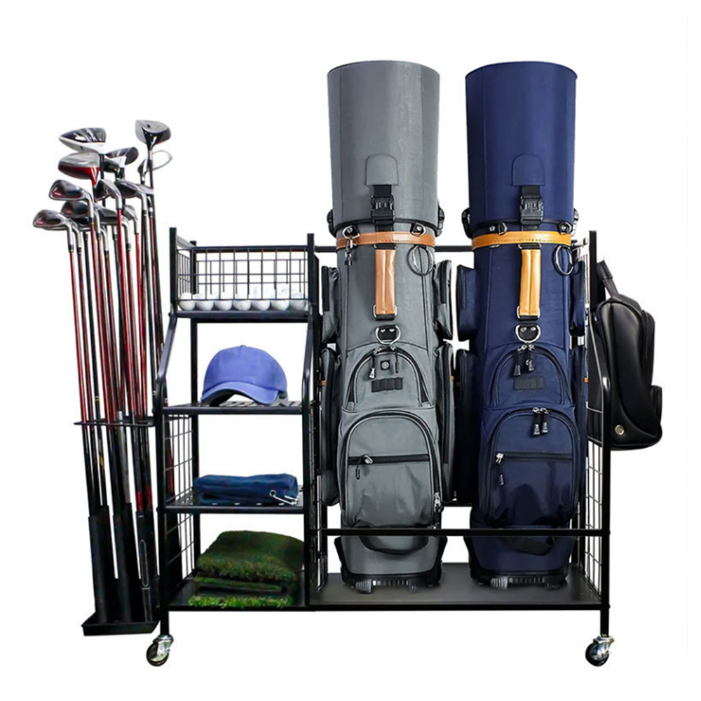 Sports Equipment Organizer Rack - Rack organizador de garagem para armazenamento