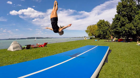 Tumbling Air Track - Venda quente 4x2m tamanho pista de