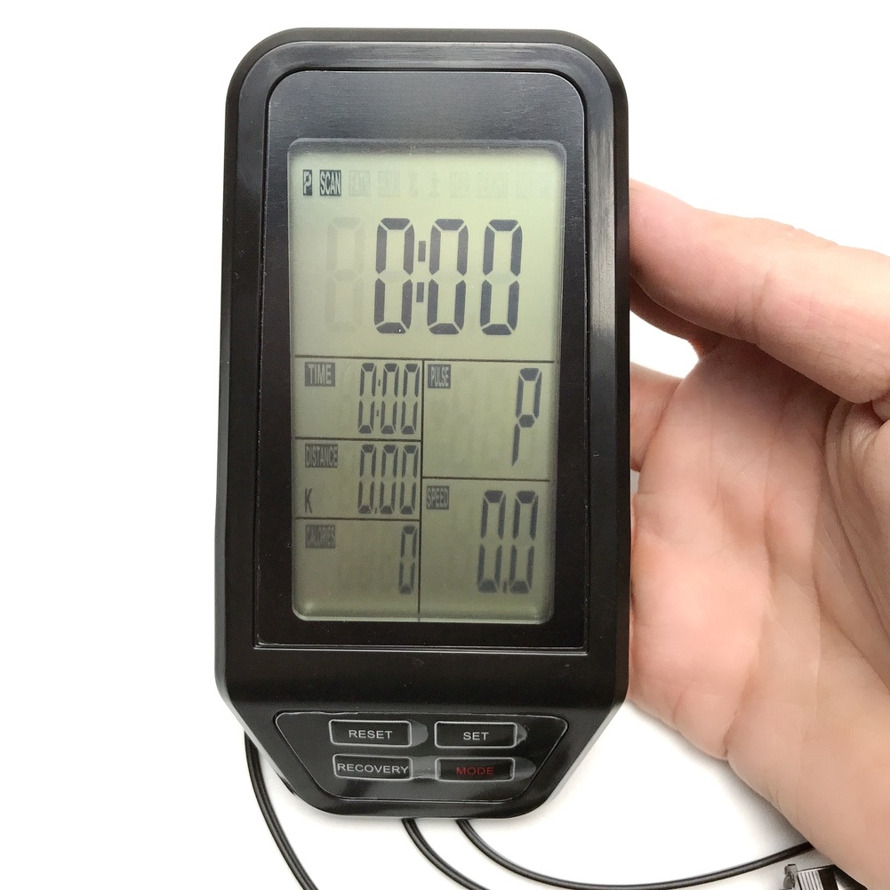 Sports Equipment Website - Tela de Exibição para Bicicleta Ergométrica