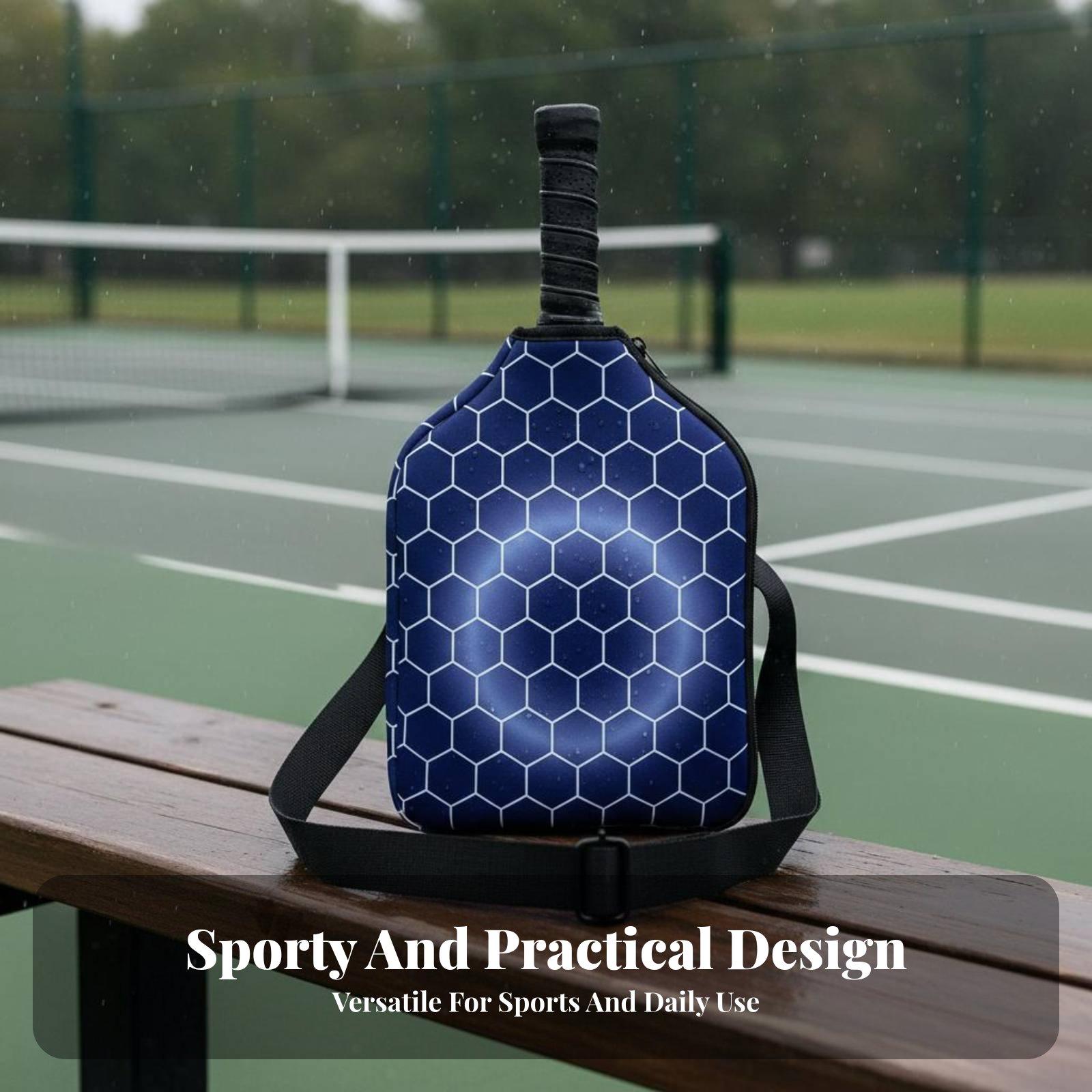 Pickleball Paddle - Capa Esportiva de Neoprene para Raquete