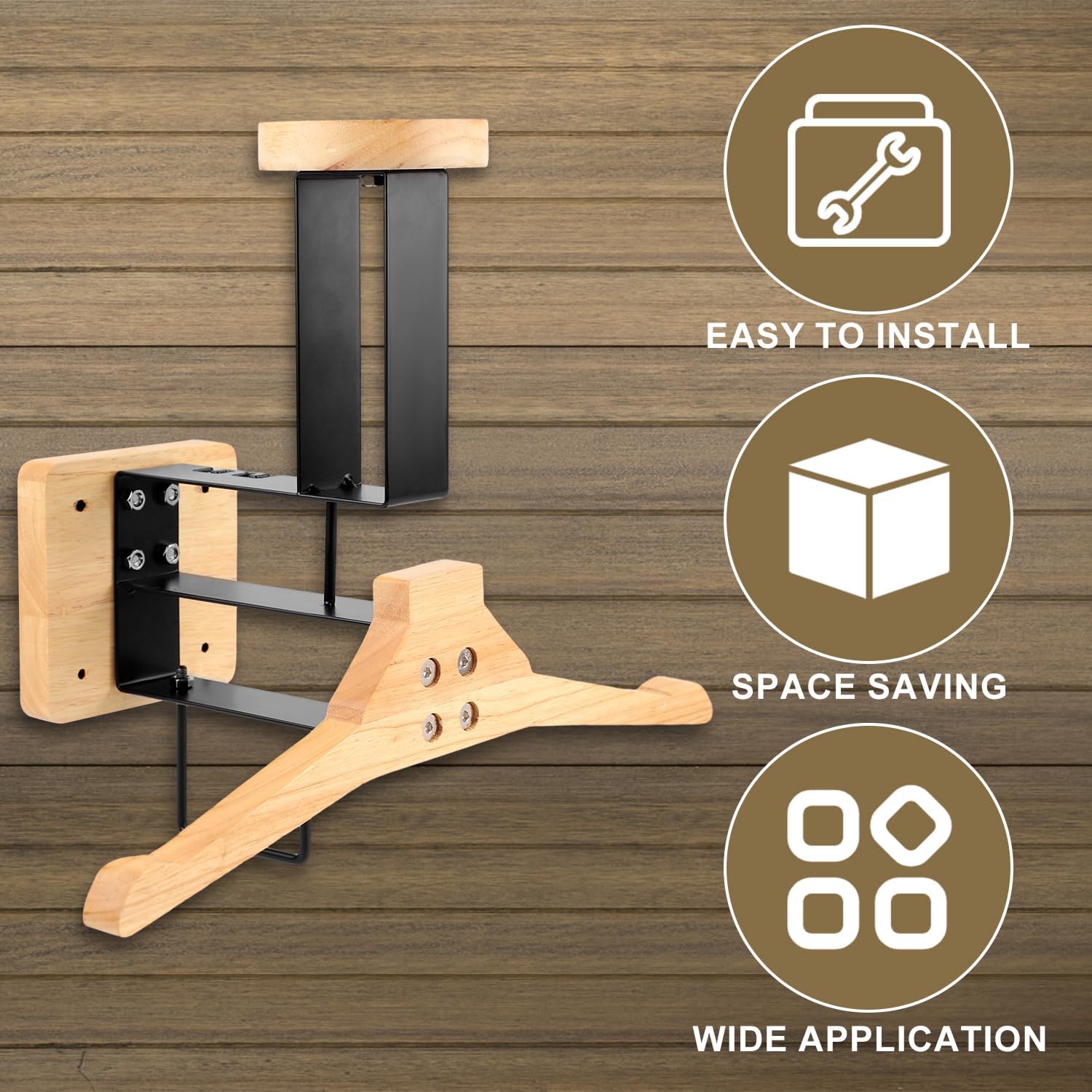 Sports Equipment Organizer Rack - ​ Suporte de parede para capacete