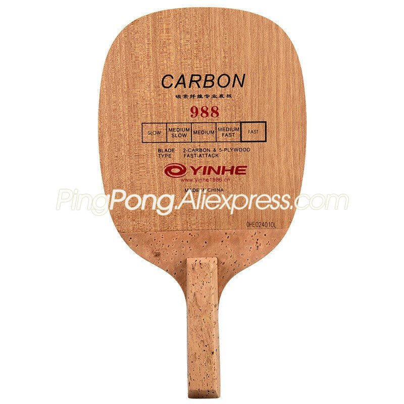 Original yinhe 988 lâmina de t - Cricket Bat Tape Ball avaliação e preço