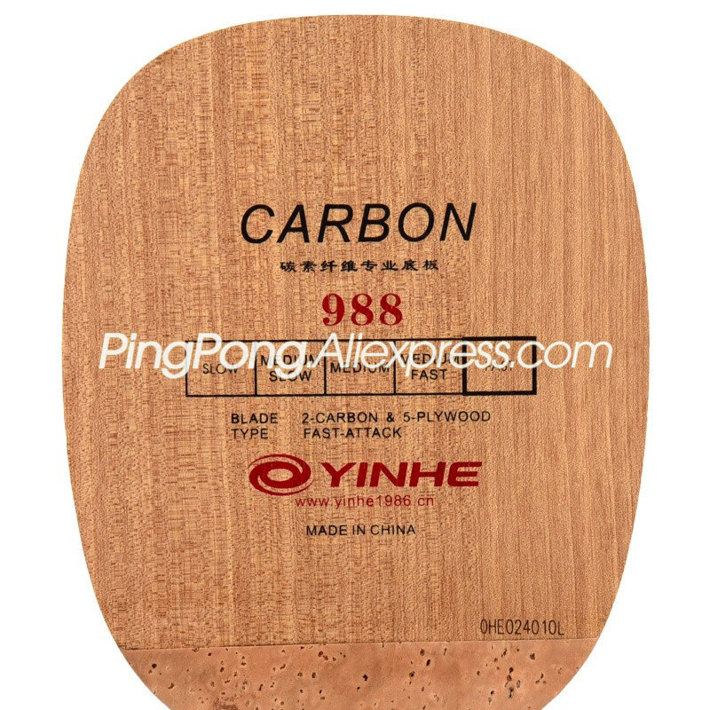 Original yinhe 988 lâmina de t - Cricket Bat Tape Ball avaliação e preço