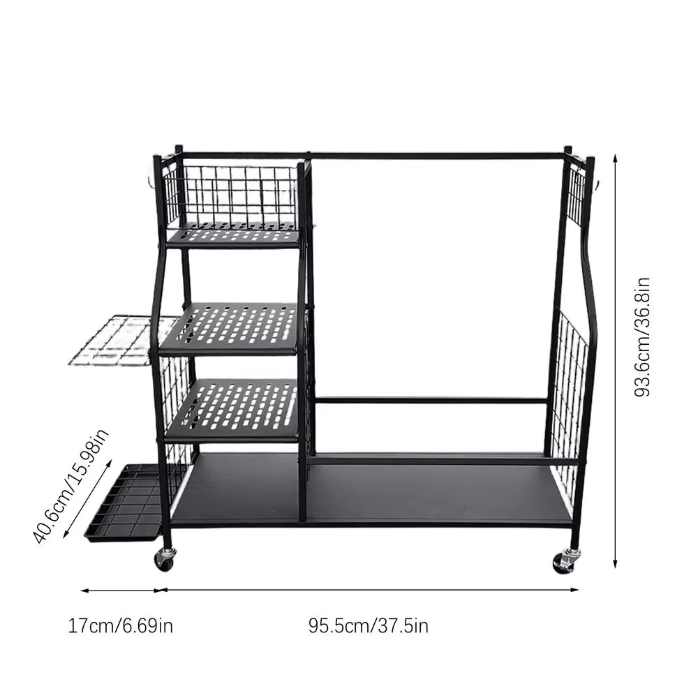 Rack organizador de garagem pa - Sports Equipment Organizer Rack avaliação e preço