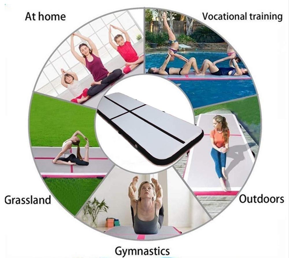 Ginástica 5m pista de ar inflá - Tumbling Air Track avaliação e preço