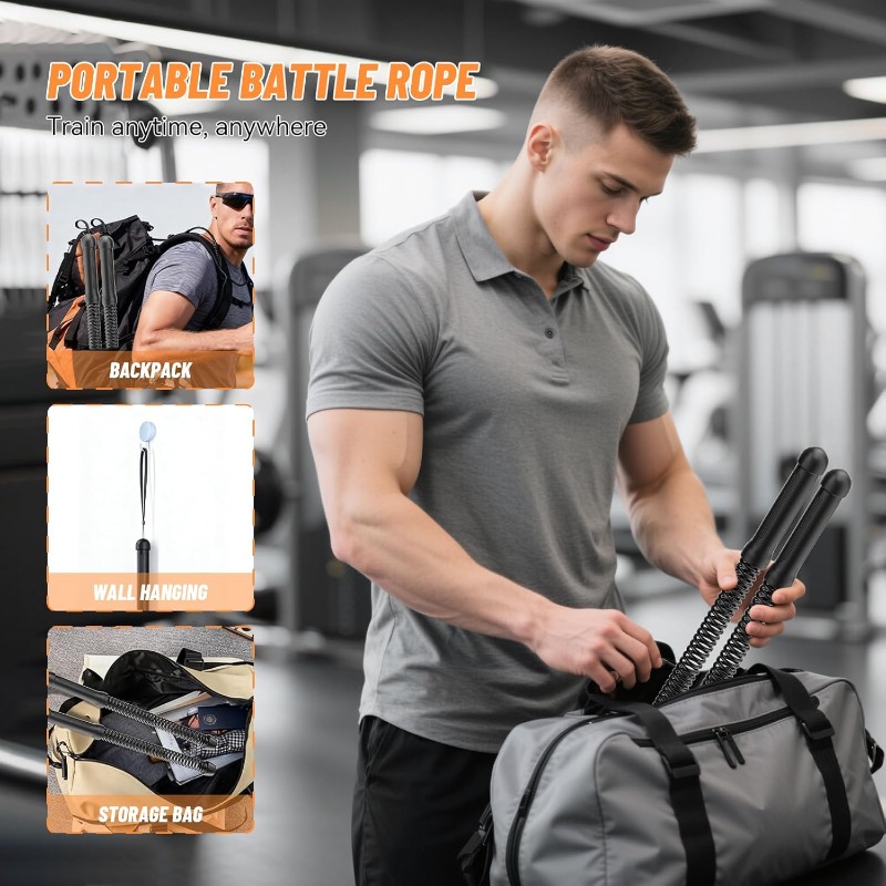 Corda de Combate Sem Fio, Conj - Sports Equipment Website avaliação e preço