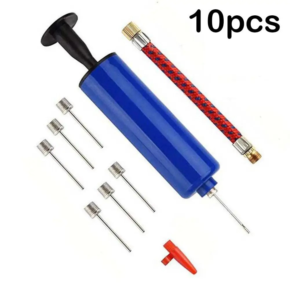 10 pçs/set portátil mini mão b - Basketball Pump Needle avaliação e preço