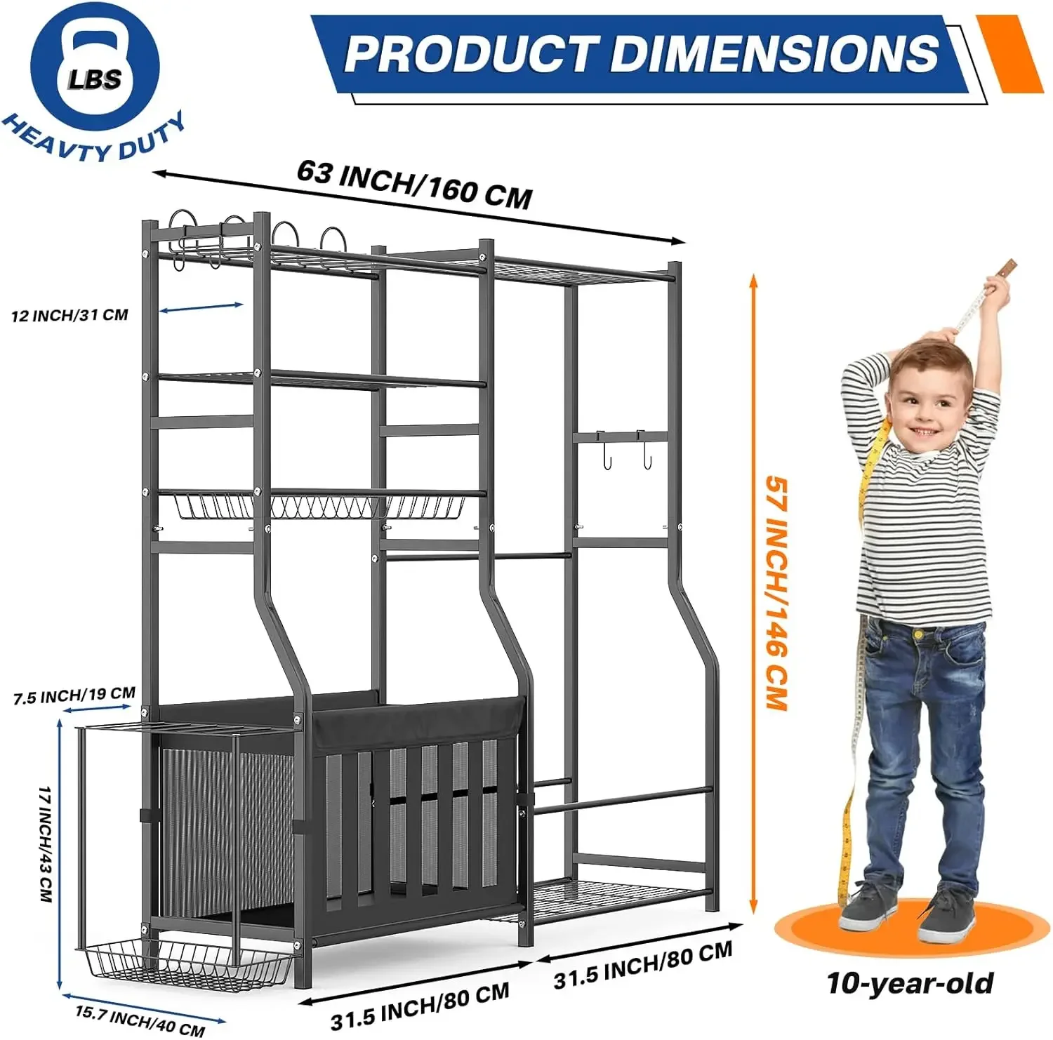 Organizador de Equipamentos Es - Sports Equipment Organizer Rack avaliação e preço