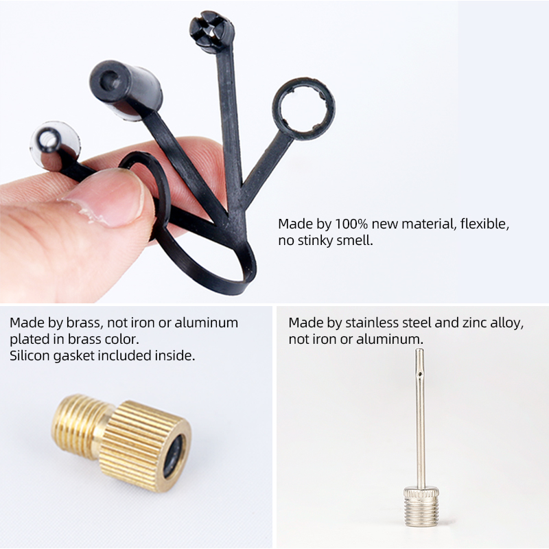Deemount 4 em 1 bico inflador  - Basketball Pump Needle avaliação e preço